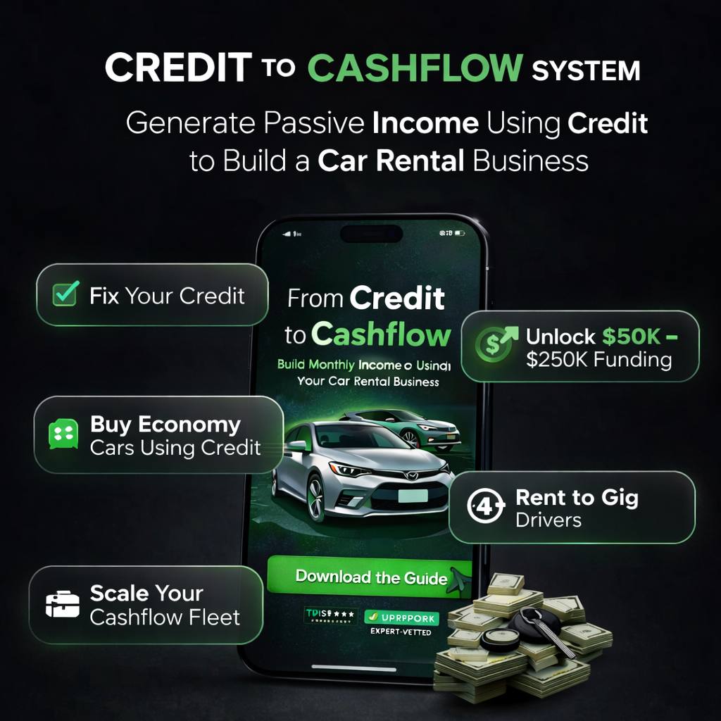 creditmetoday Facebook ad: Turn Credit into Weekly Cashflow