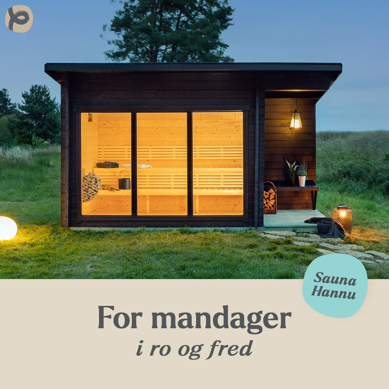 Polhus Facebook ad: Saunahytter for hverdagens små og store øyeblikk.