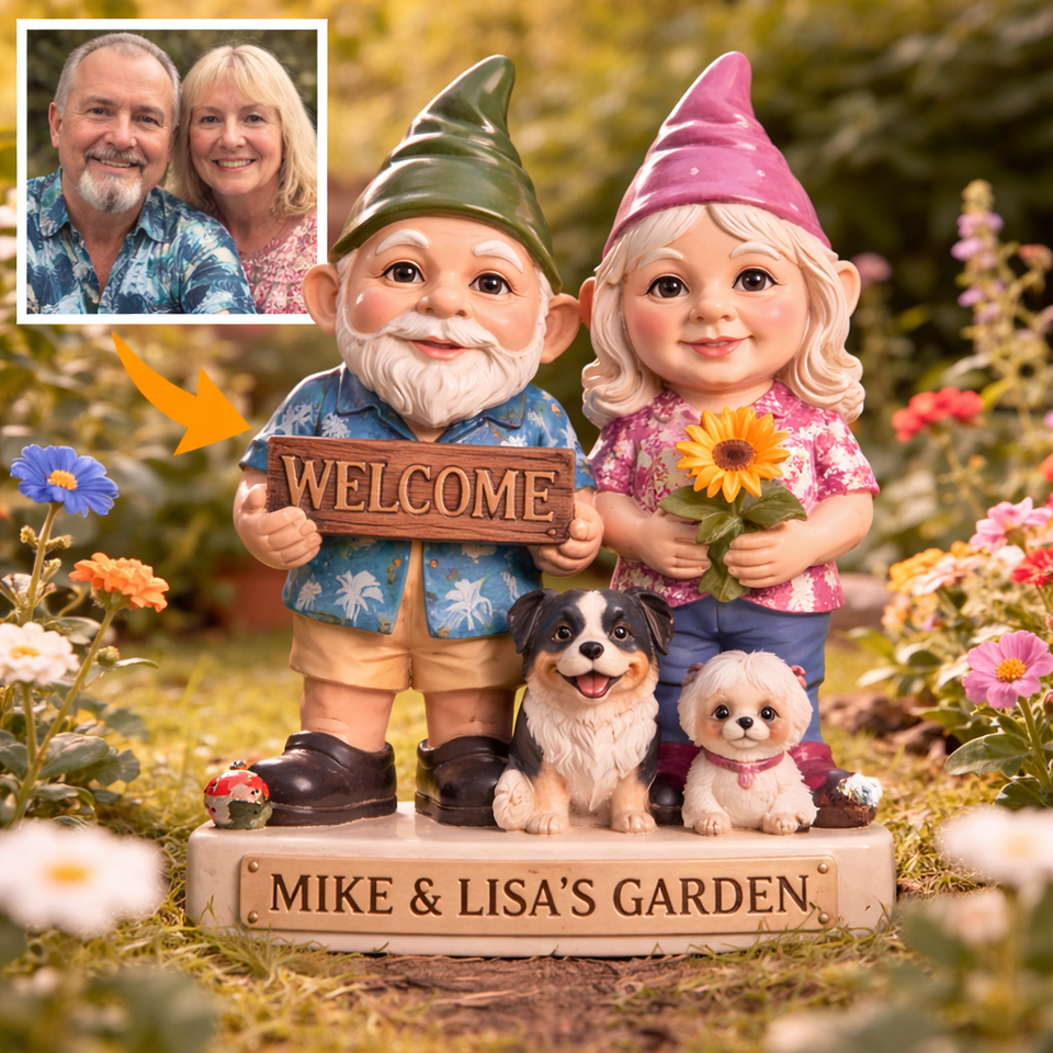 Printerval - Personalisierte Geschenke Facebook ad: Custom Gnome From Any Photo - Personalisierte…