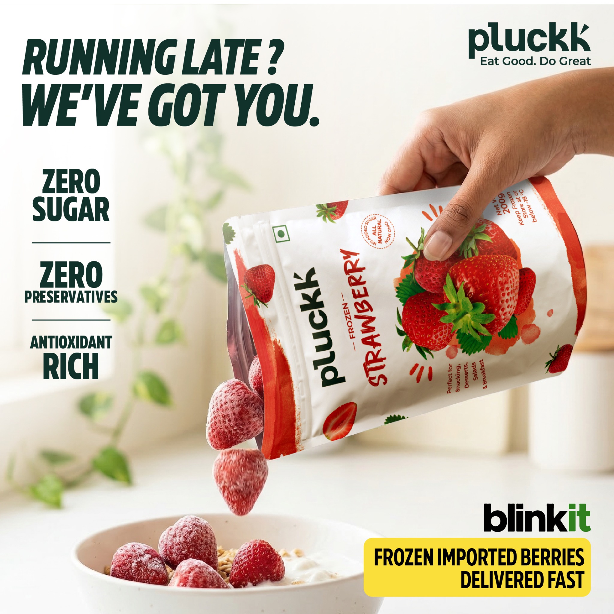 Pluckk Facebook ad