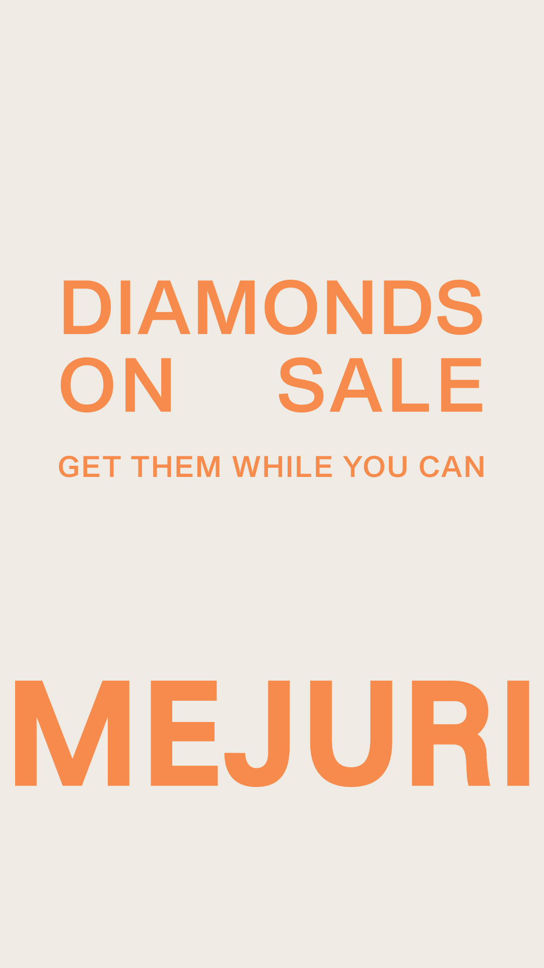 Mejuri Facebook ad