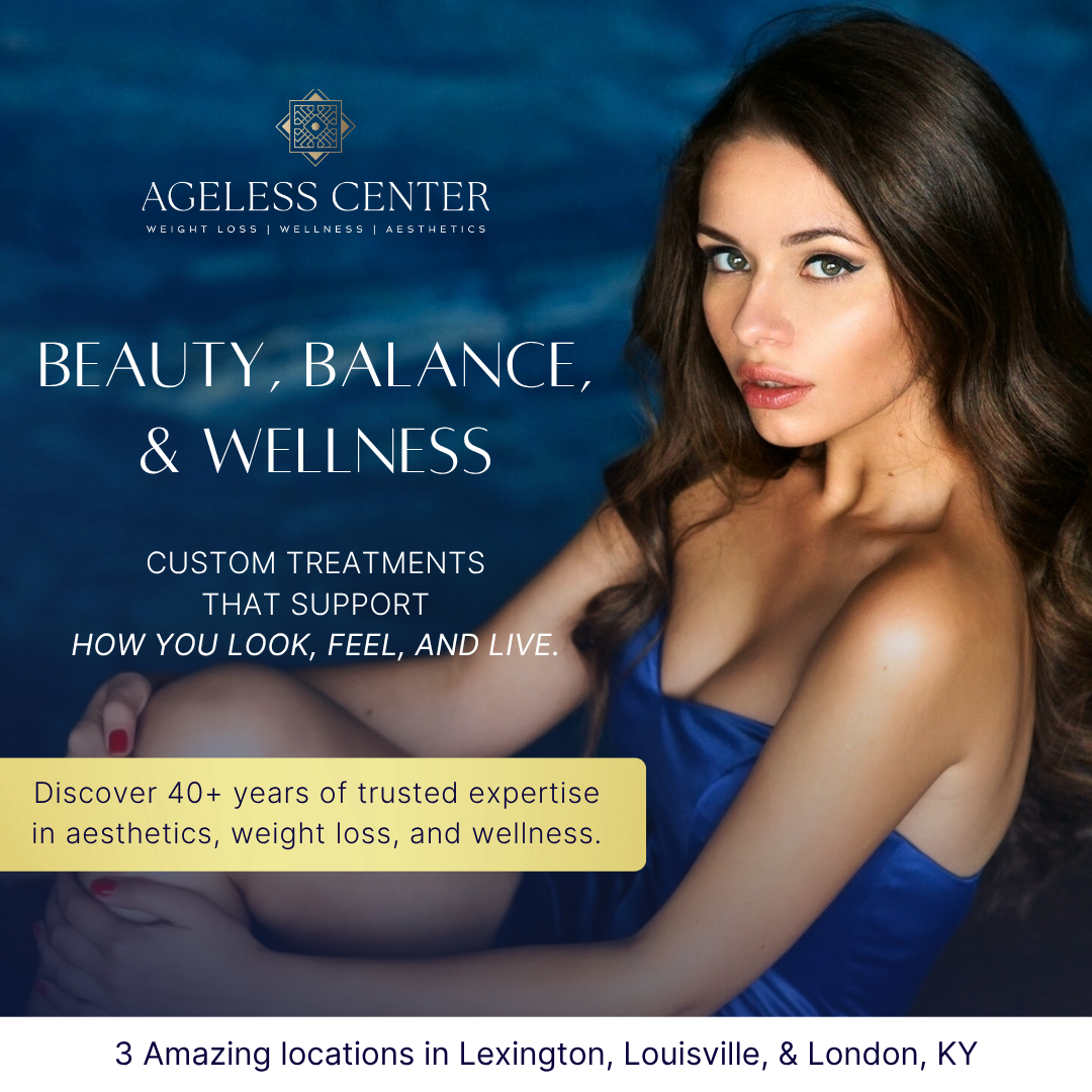The Ageless Center - New Patient Specials  Facebook ad