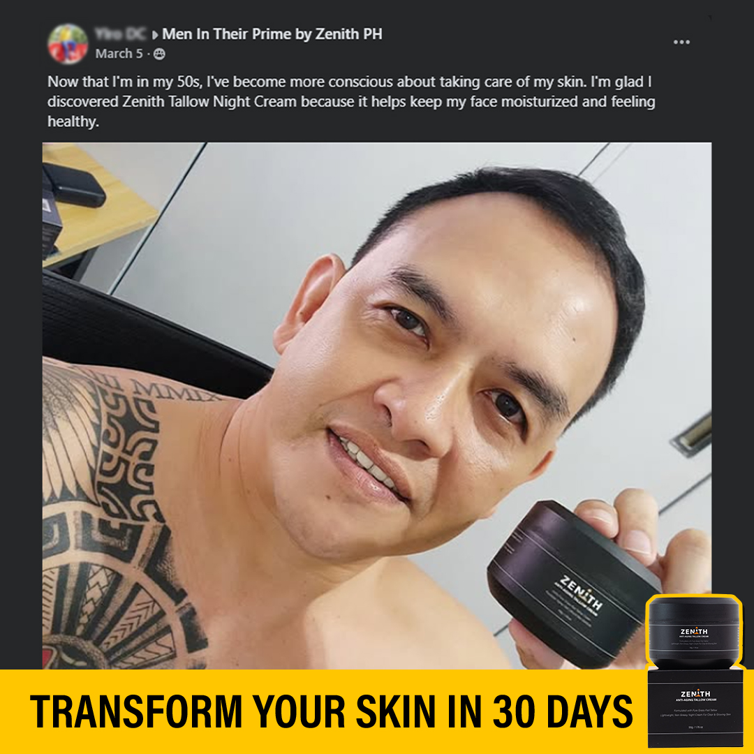 Zenith PH - Facial Care For Men Facebook ad