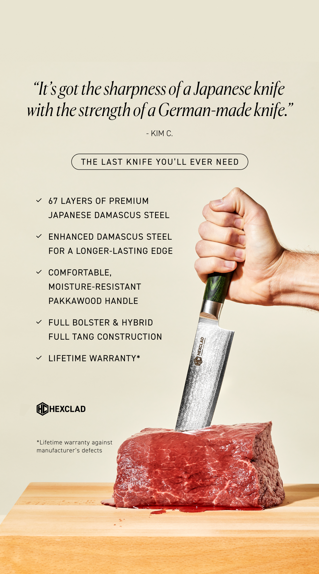HexClad Facebook ad