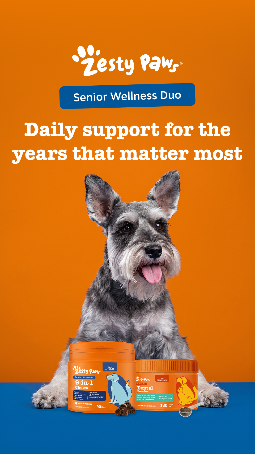 Zesty Paws UK Facebook ad from Aug 4, 2026