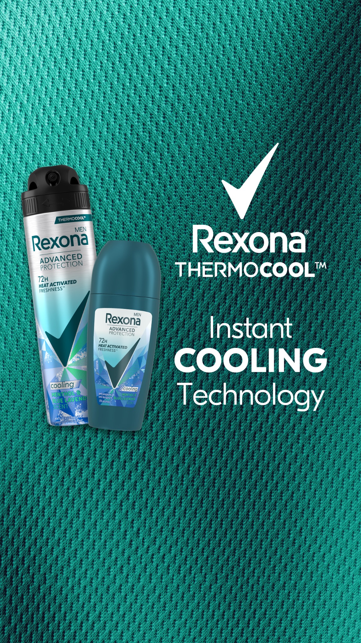 Rexona Nordics Facebook ad