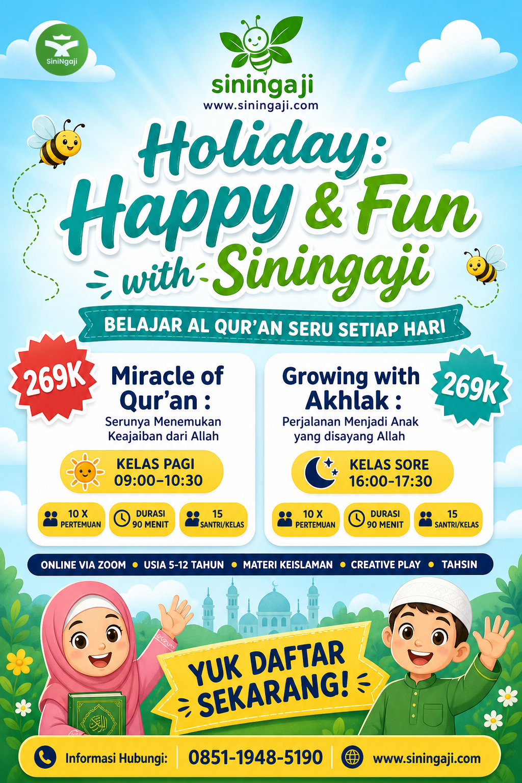 Sini Ngaji Facebook ad from May 13, 2026