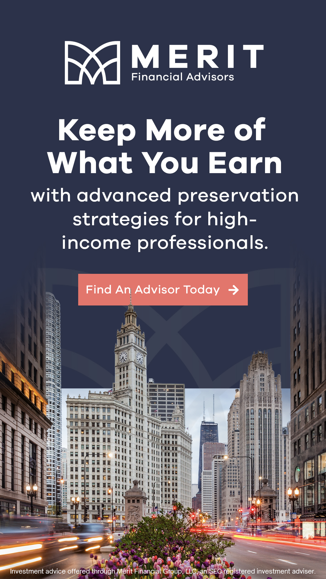 Merit Financial Advisors Facebook ad