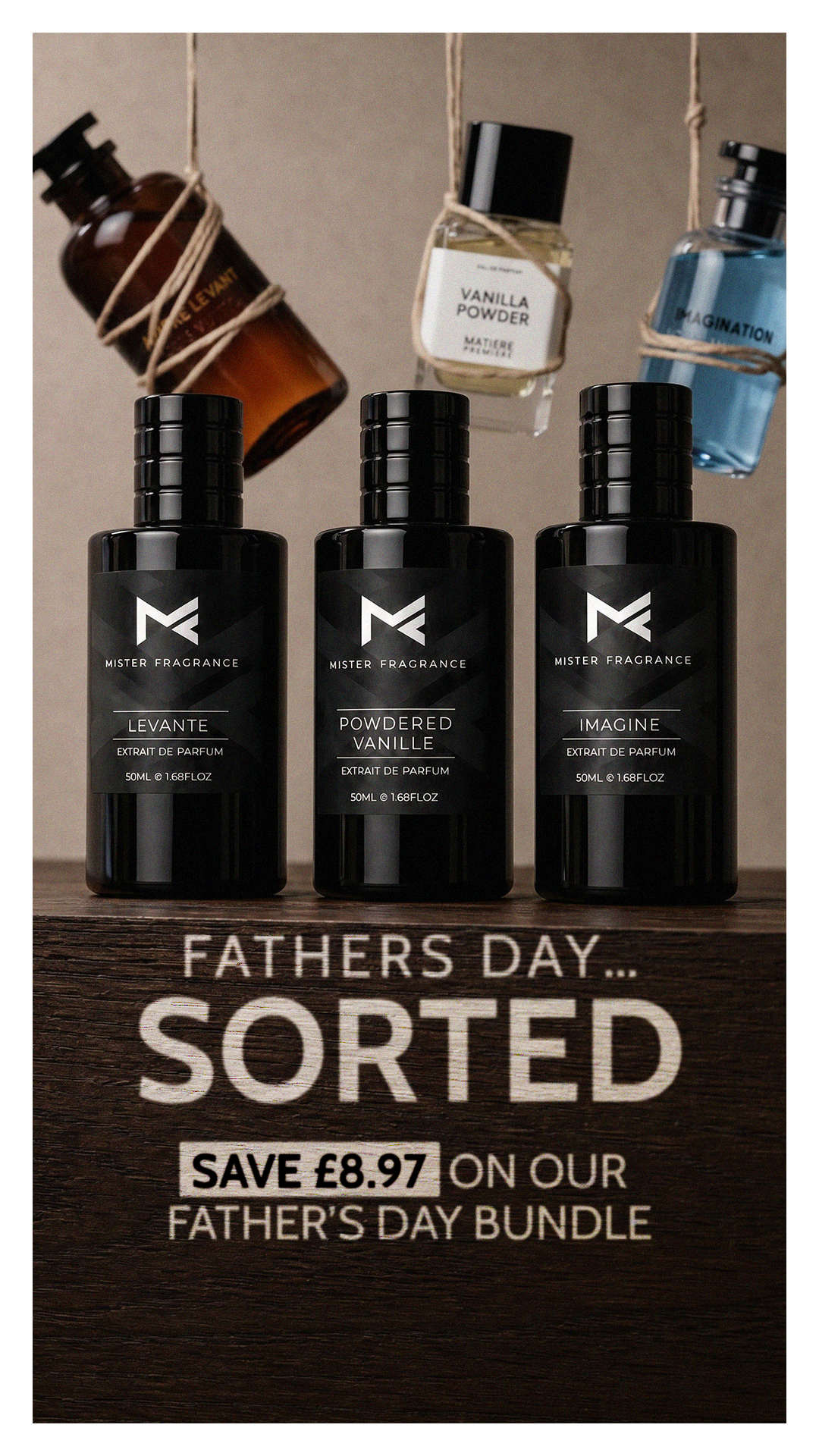 Mister Fragrance Facebook ad