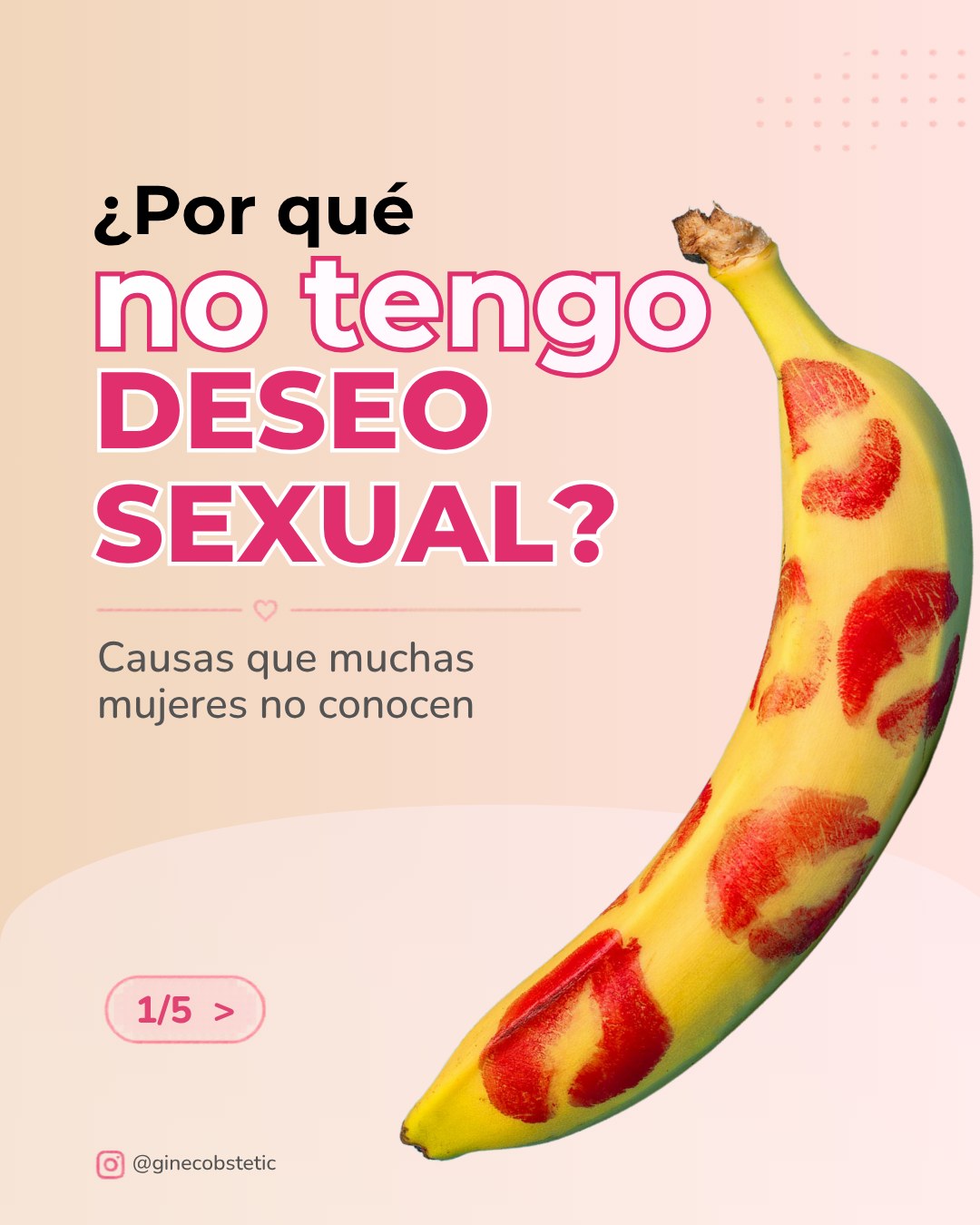 Ginecobstetic Facebook ad: ¿Notas que tu deseo sexual ya no es…