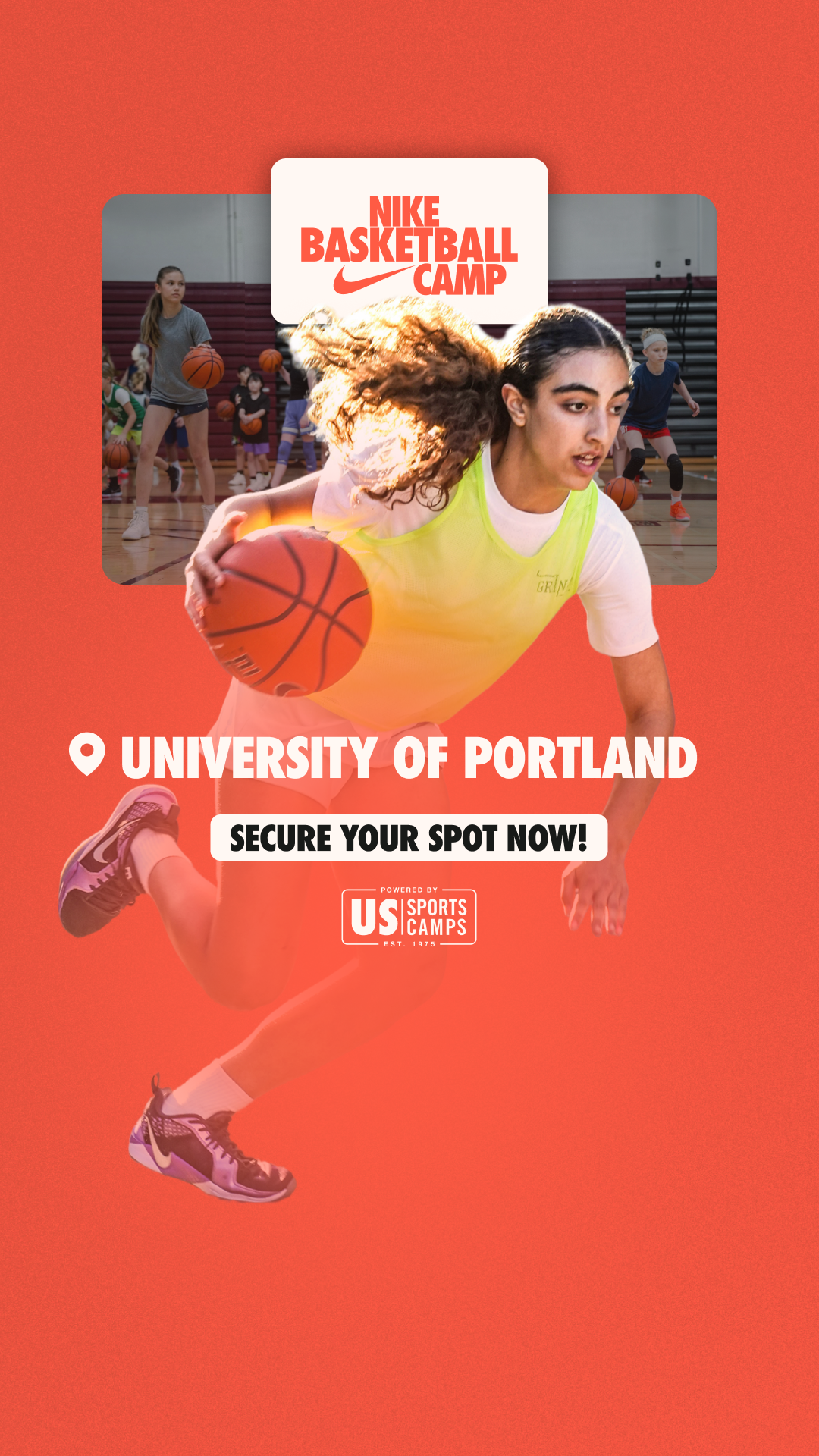 US Sports Camps - NIKE Sports Camps Facebook ad