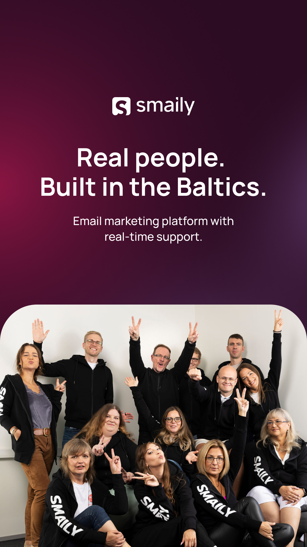 Smaily - intentionally simple email marketing and automation Facebook ad