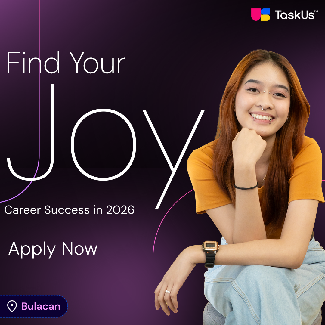 TaskUs Facebook ad