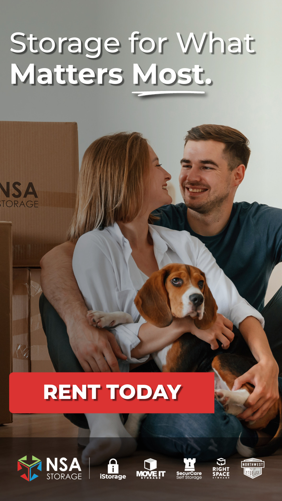 NSA Self Storage Facebook ad