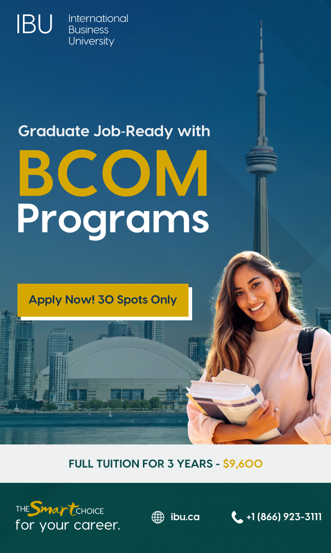 International Business University Facebook ad