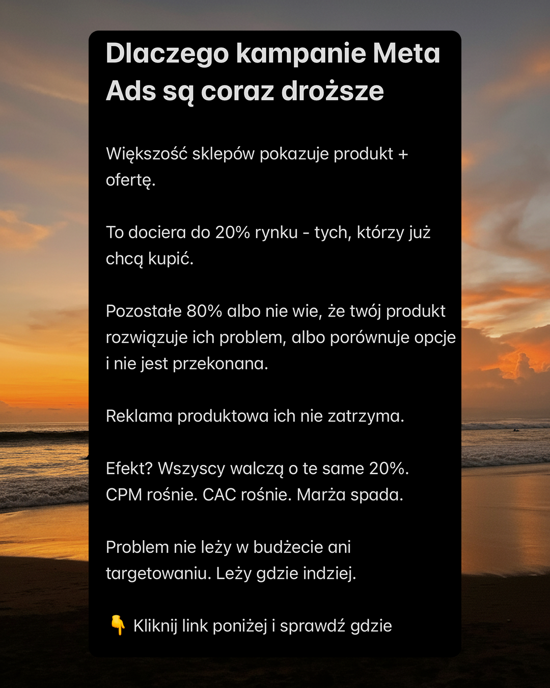 Bartek Behrendt Facebook ad from Feb 8, 2026