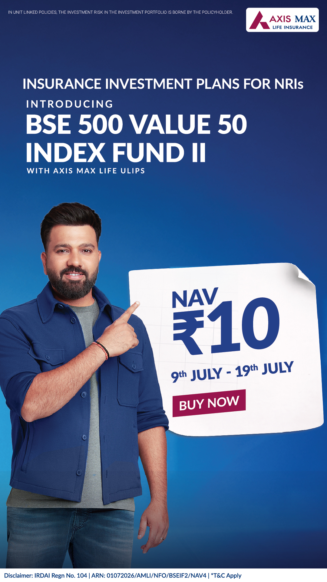 Axis Max Life Insurance Facebook ad