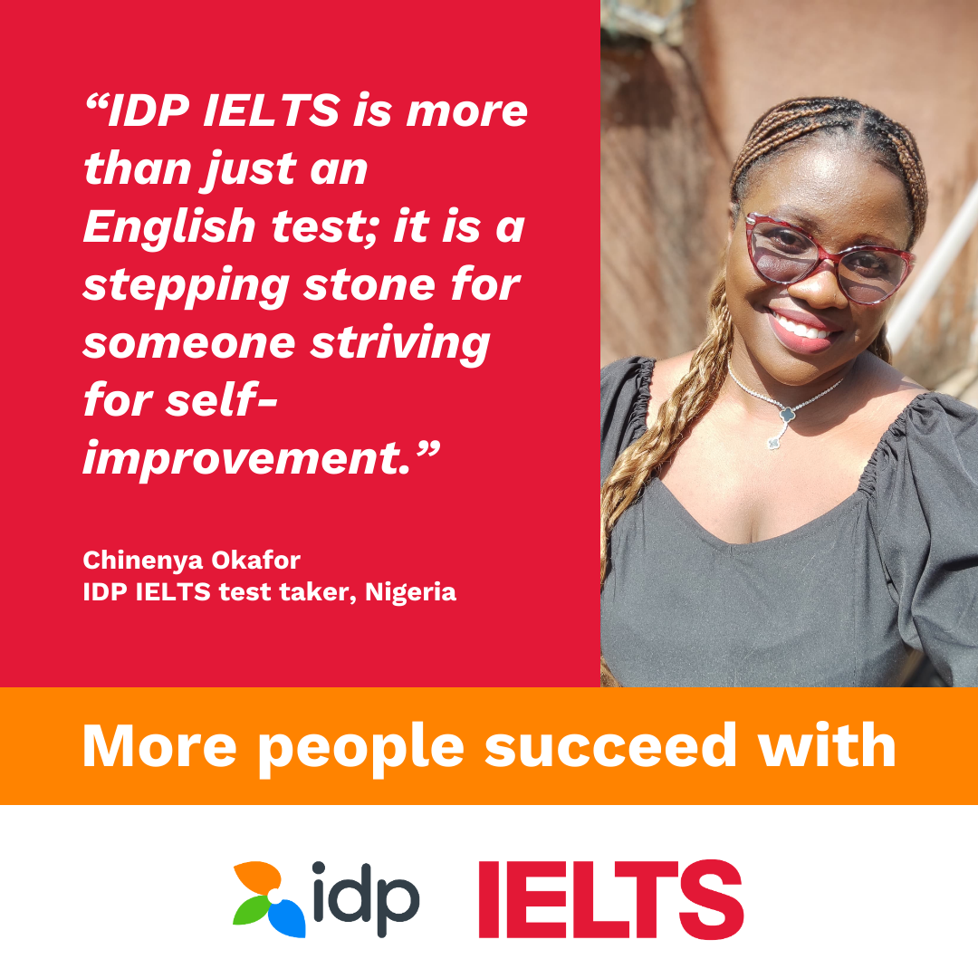 IELTS by IDP Facebook ad