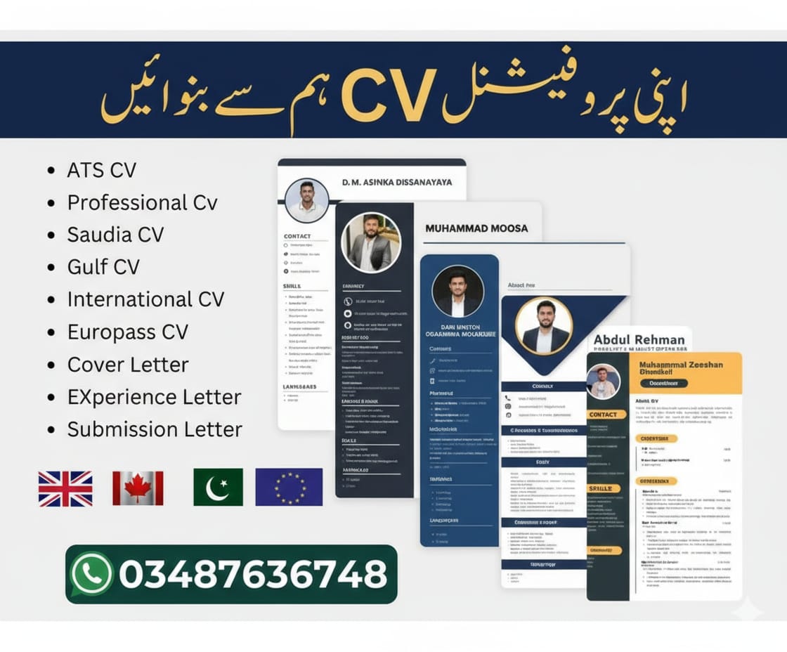 Mubashir Graphic Facebook ad: ATS-Friendly Resume Writing