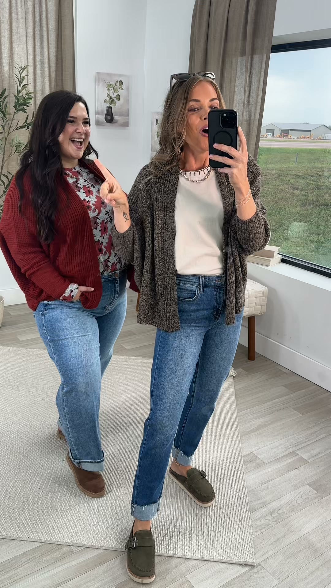 Filly Flair Facebook ad: The Perfect Fall Cardigan in 6 Colors