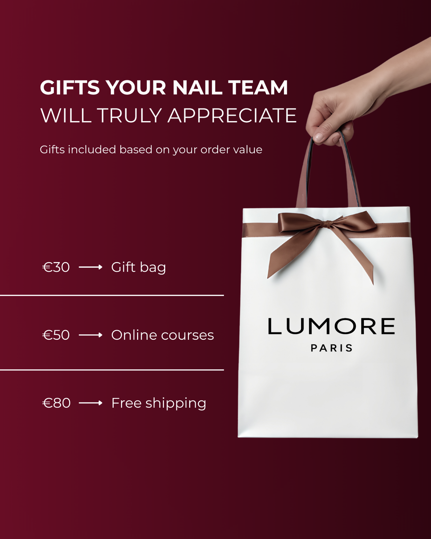 Lumore Paris Facebook ad