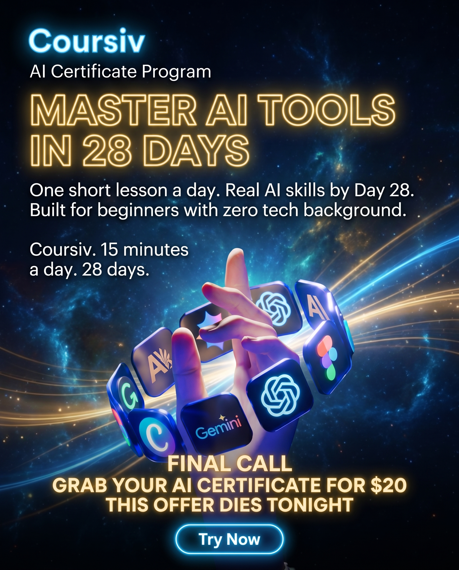 AI Simplified Facebook ad