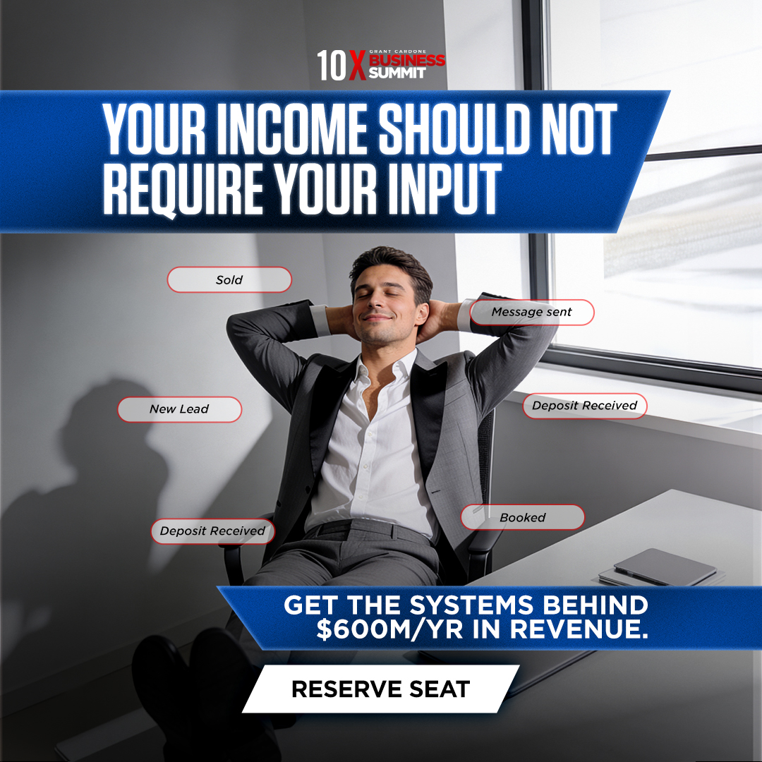 Grant Cardone Facebook ad