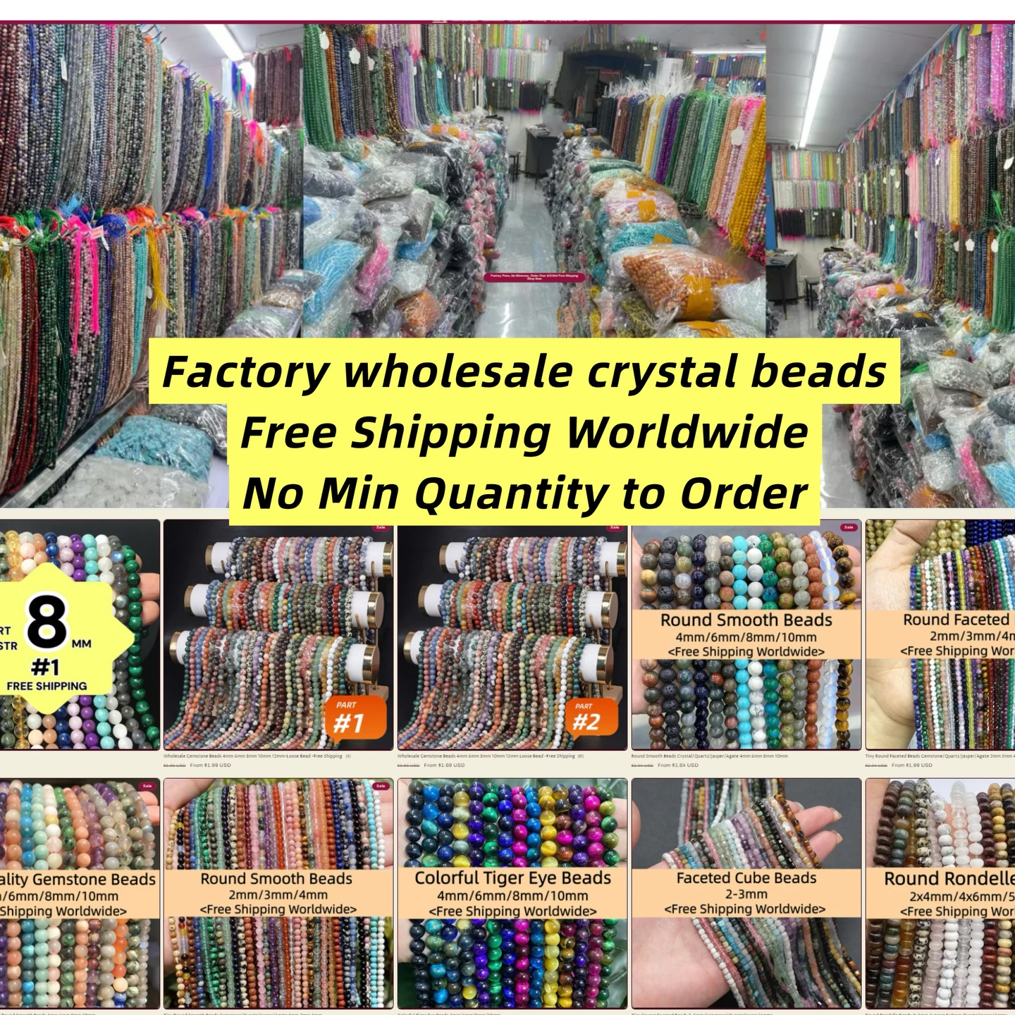 Healing Crystal Jewelry  Facebook ad