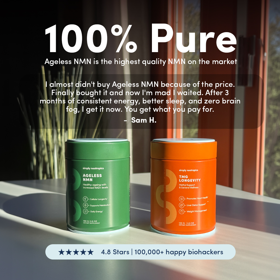 Simply Nootropics Facebook ad