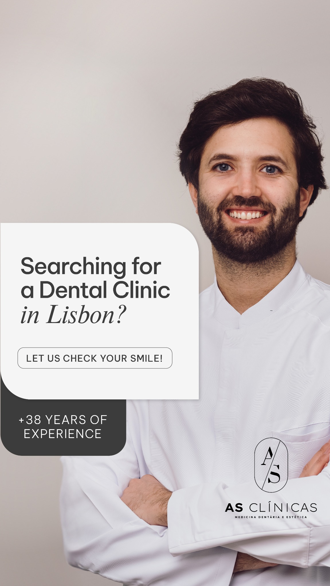 AS CLÍNICAS - Clínicas Médicas e Dentárias Lisboa Facebook ad from Sep 3, 2024