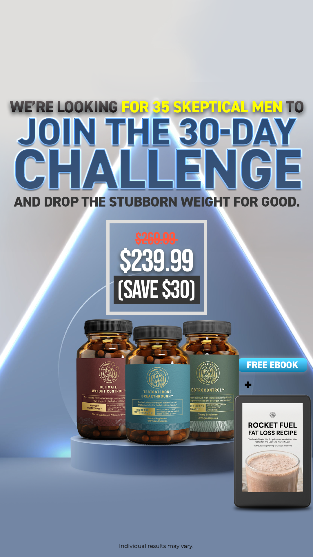 Beyond Alpha Facebook ad