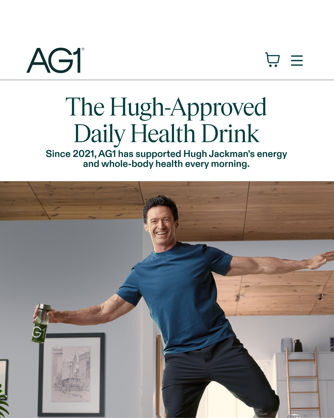 AG1 by Athletic Greens Facebook ad