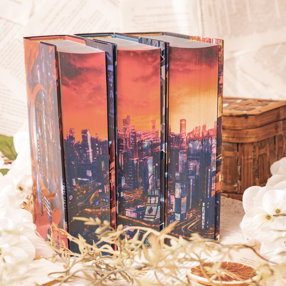 AcryliPics Bookish Nook Facebook ad: Last Chance to Save $40 on the Crescent…