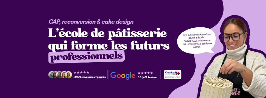 Dream Pastry Facebook ad: L’école de pâtisserie qui forme les futurs pros