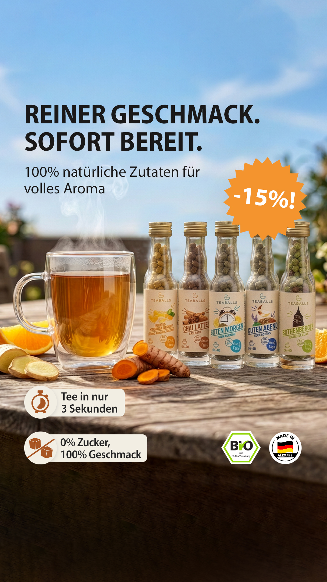 Teaballs Facebook ad