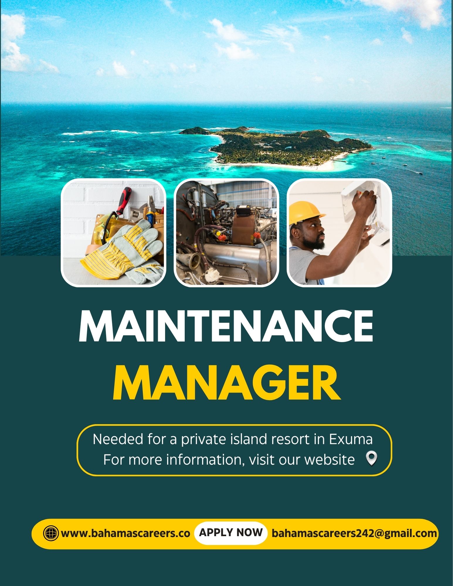 Bahamas Careers Facebook ad