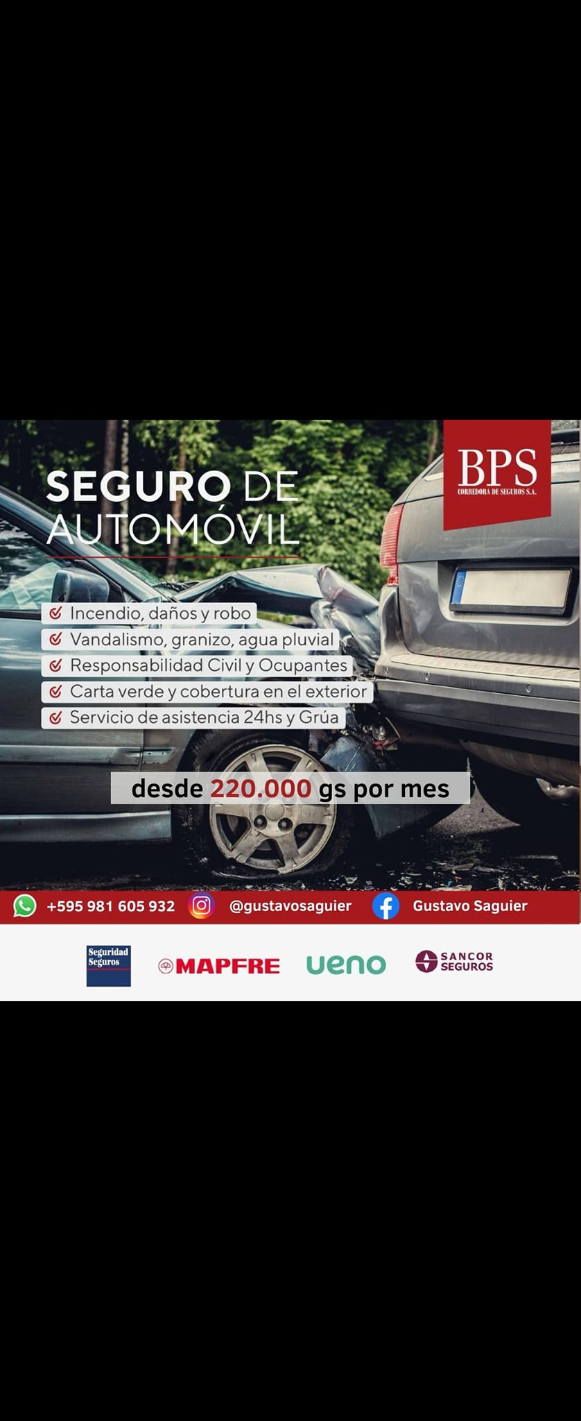 Gustavo Saguier Seguros Facebook ad: ๐ผ๐๐๐๐๐๐ผ ๐๐๐ ๐๐๐๐๐ ๐๐ ๐๐๐ร๐พ๐๐๐โฆ