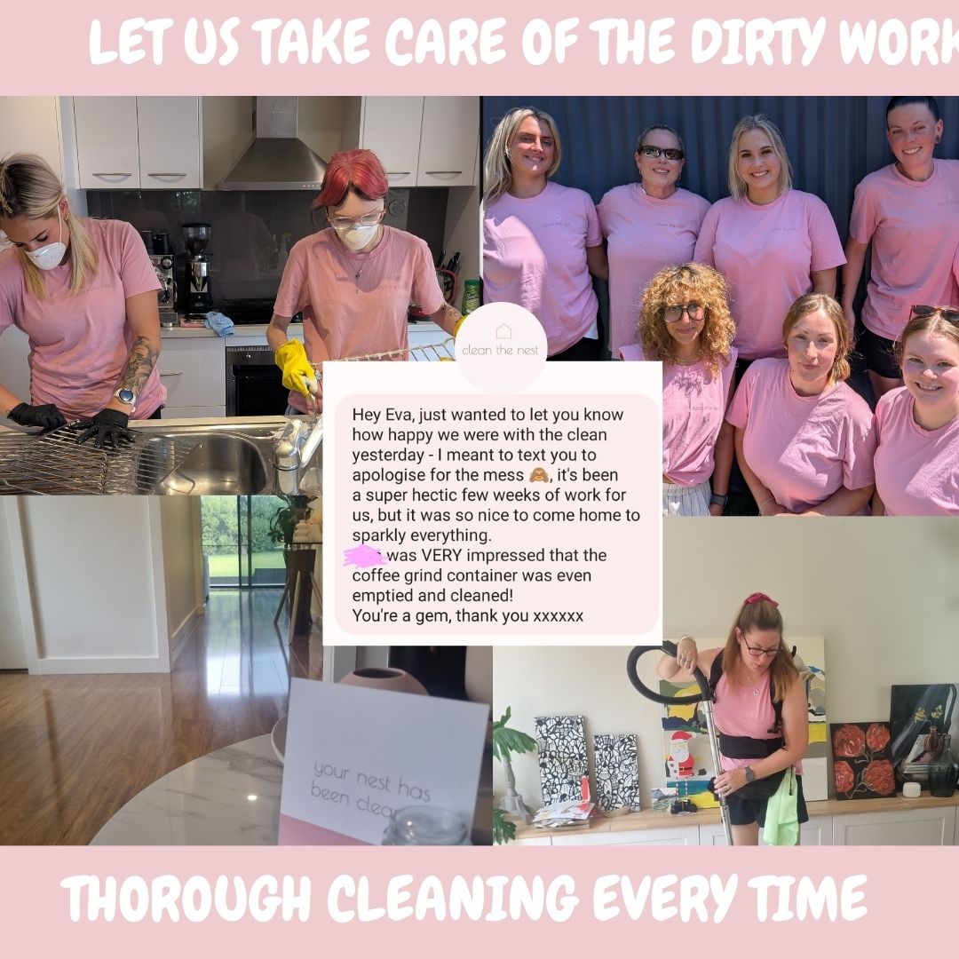 Clean the Nest Facebook ad: Reclaim Your Weekends