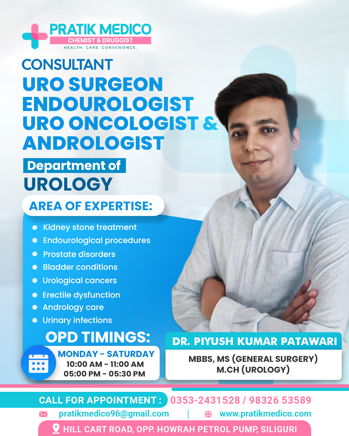 Pratik Medico Facebook ad