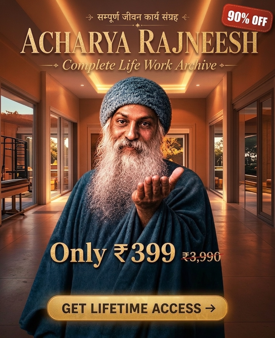 Courseleoworld Facebook ad: Complete Acharya Rajneesh Archive, Lifetime Access ₹399