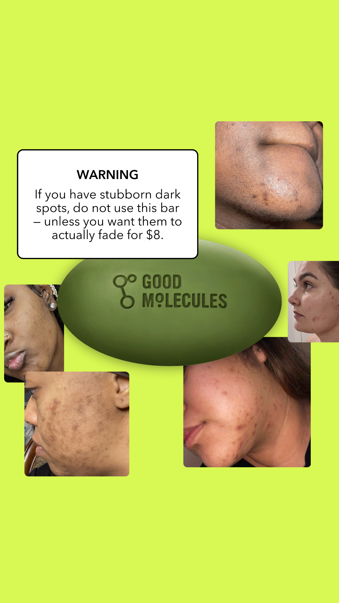 Good Molecules Facebook ad