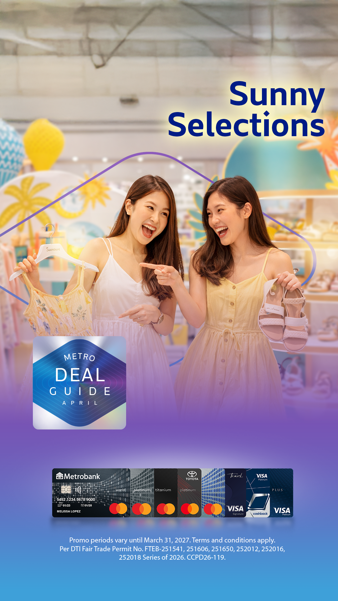 Metrobank Card Facebook ad