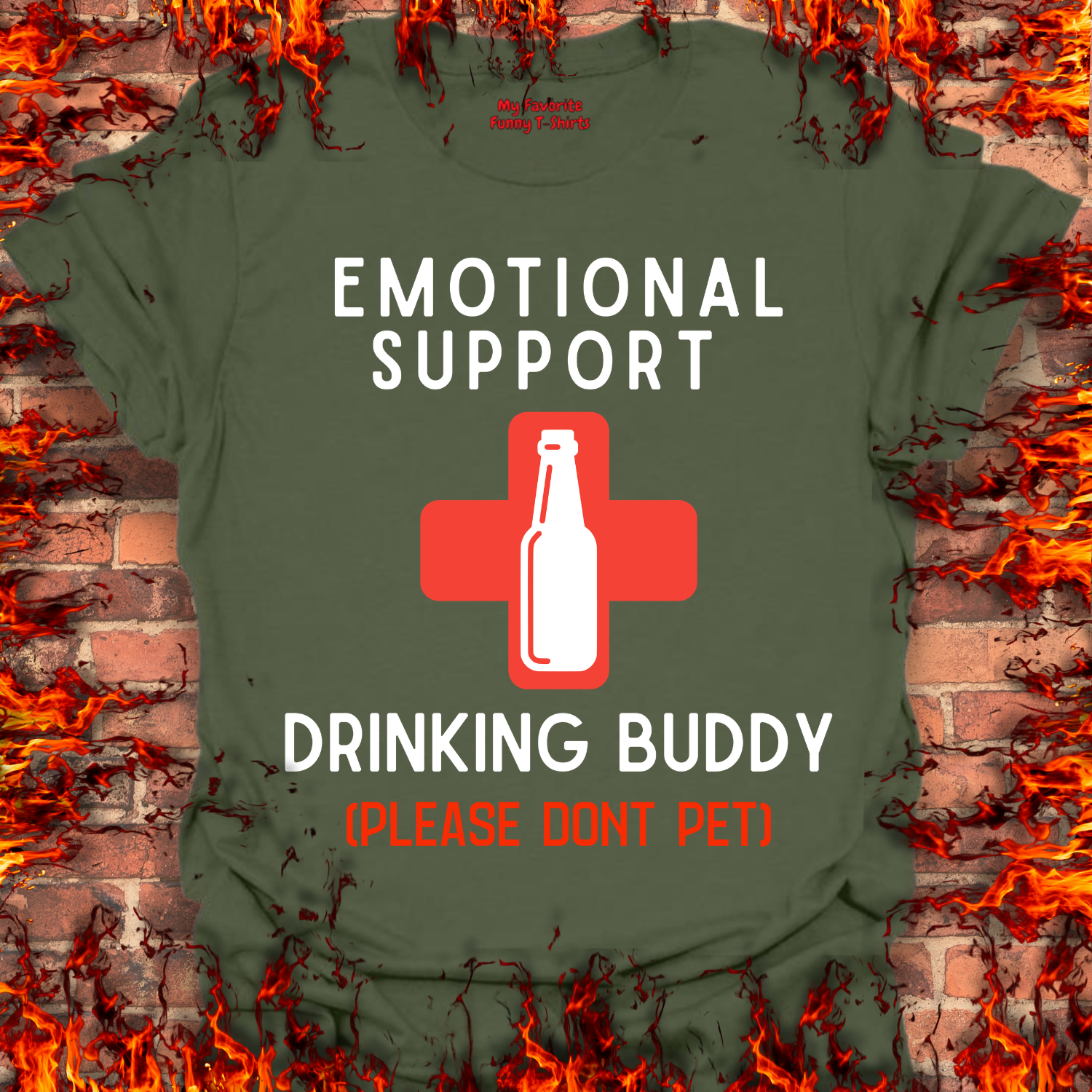 My Favorite Funny T-shirts Facebook ad: Everyone Smiles When They See These Shirt Designs!