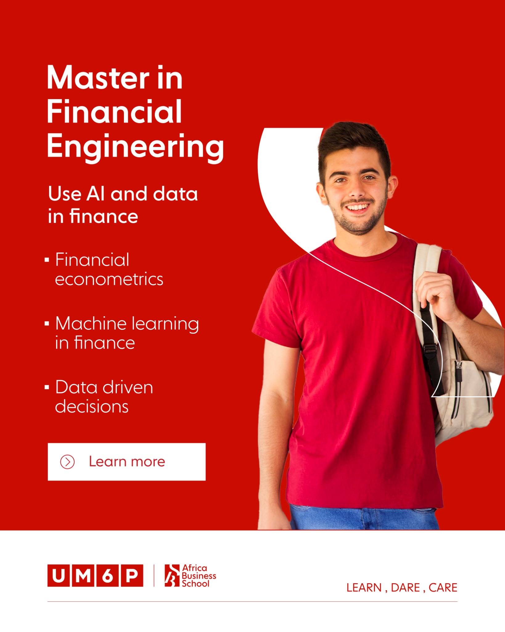 Africa Business School Facebook ad