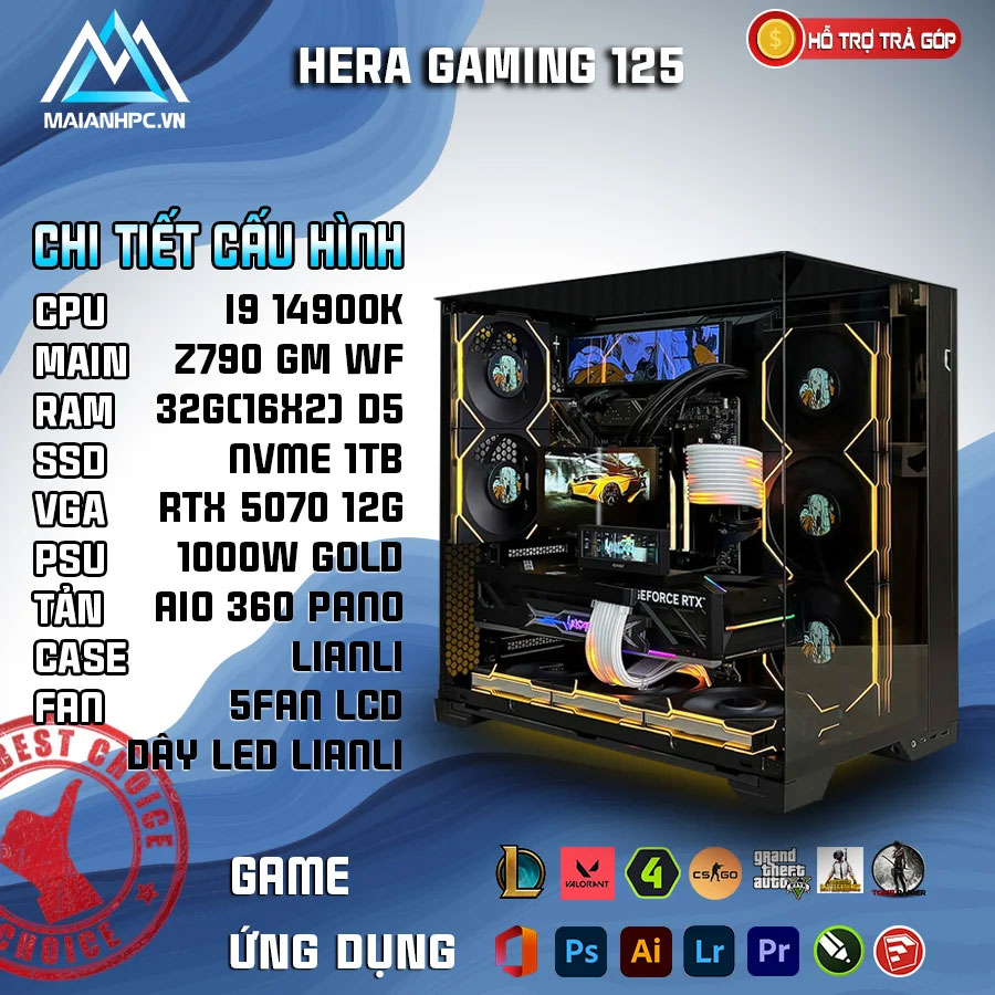 Maianhpc.vn Facebook ad: Tổng hợp những bộ PC được yêu thích…