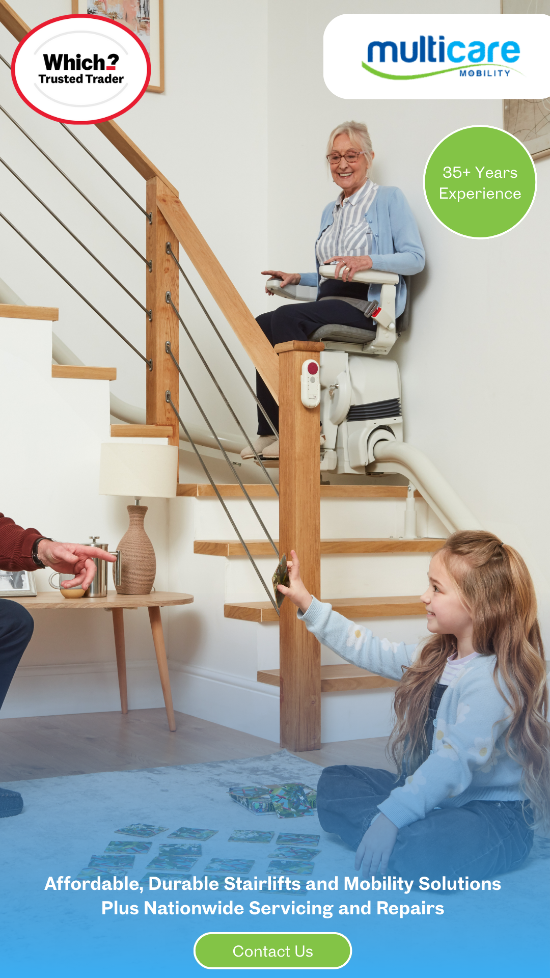 Multicare Stairlifts Facebook ad
