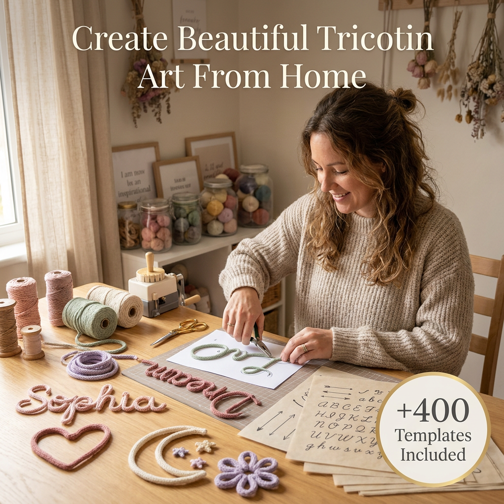 Digital home Crafts Facebook ad: Create at home in 30 minutes