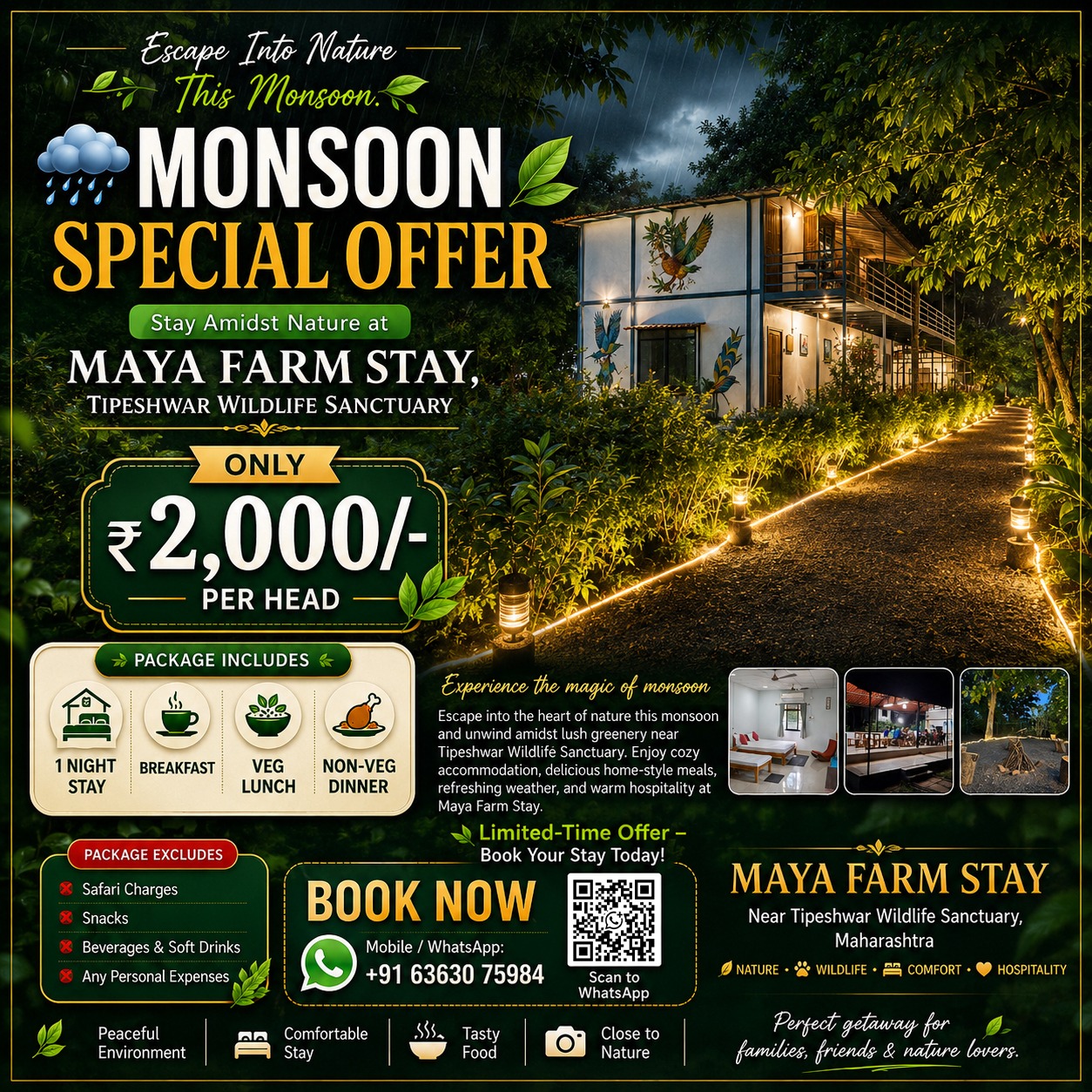maya.farmstay.tipeshwar Facebook ad