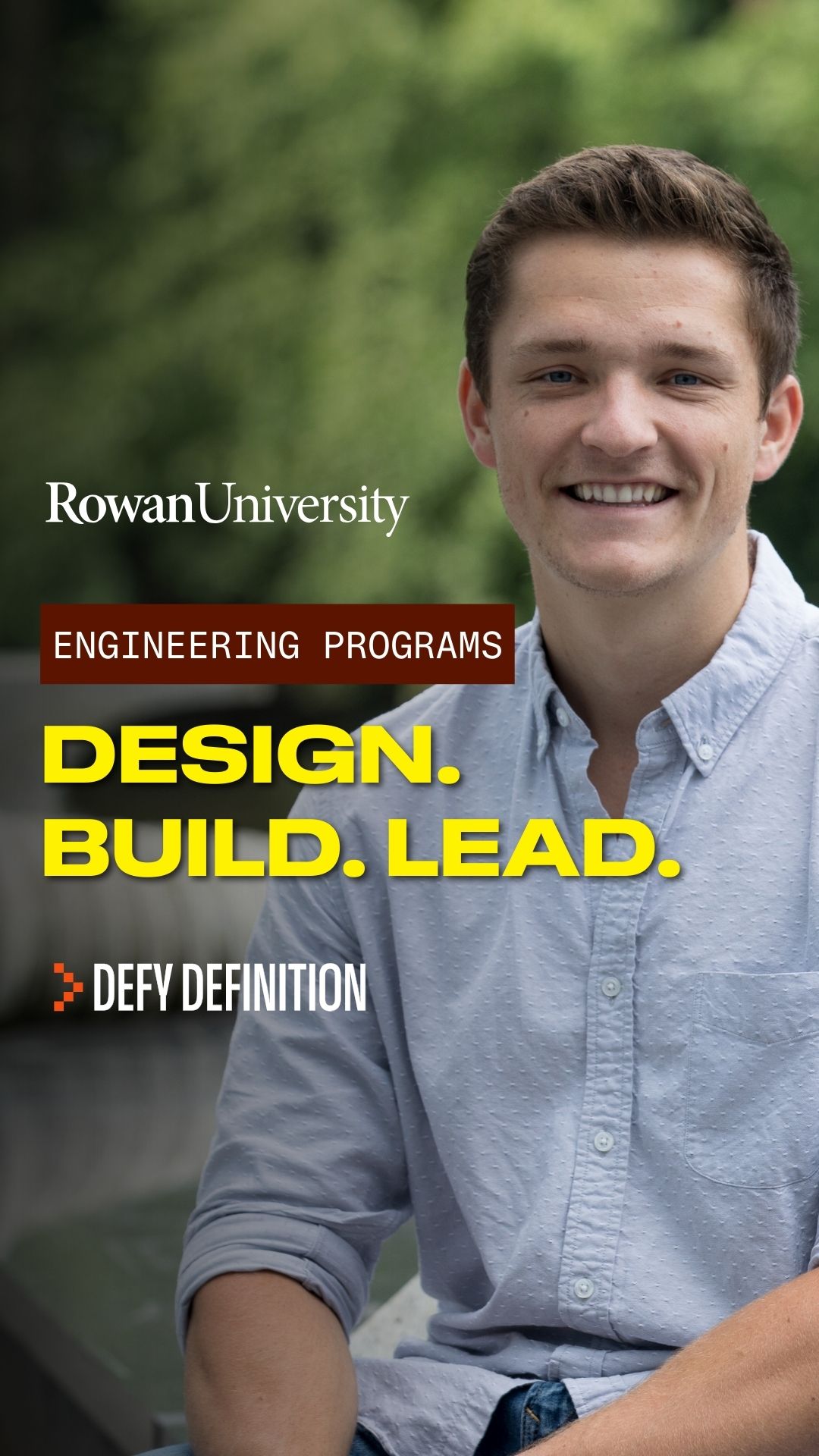 Rowan University Facebook ad