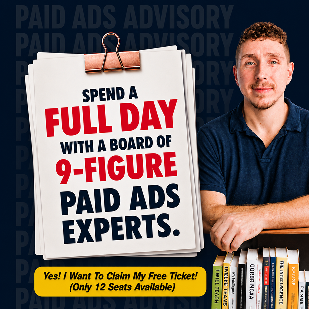 Paid Ads Advisory Facebook ad from Aug 6, 2026